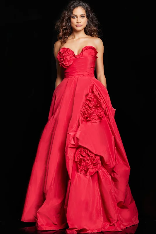 Polished Formal Dress Jovani 37266 Long Formal Prom Ball Gown