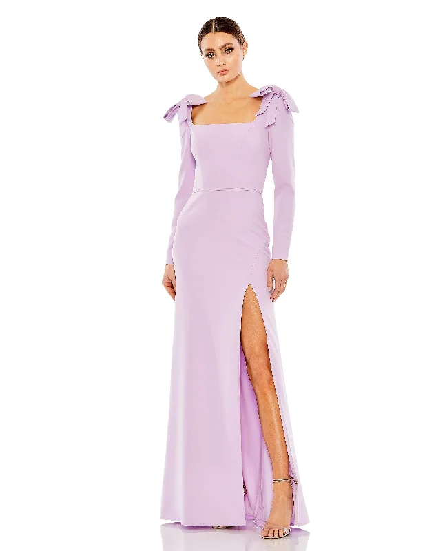 Glamorous Formal Dress Mac Duggal 49648 Long Sleeve Formal Evening Dress