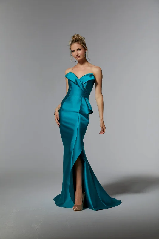 Royal Inspired Gown MGNY Madeline Gardner New York 72927 Long Formal Fitted Evening Gown