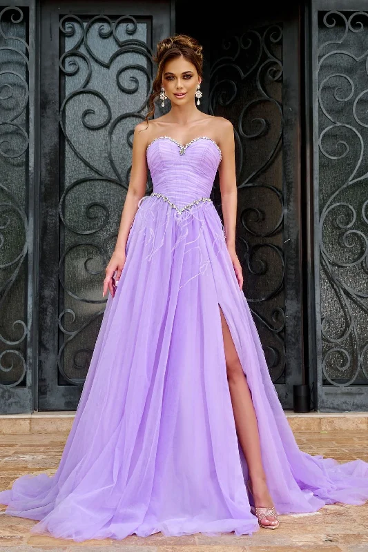 Vivid Color Gown Portia and Scarlett PS24632 Long Prom Dress