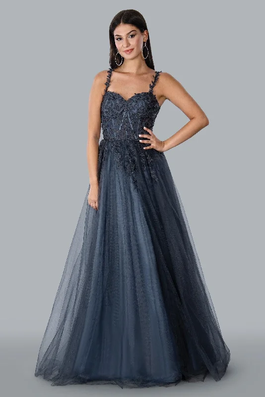 Statement Prom Dress Stella Couture 23147 Long A-line Prom Dress