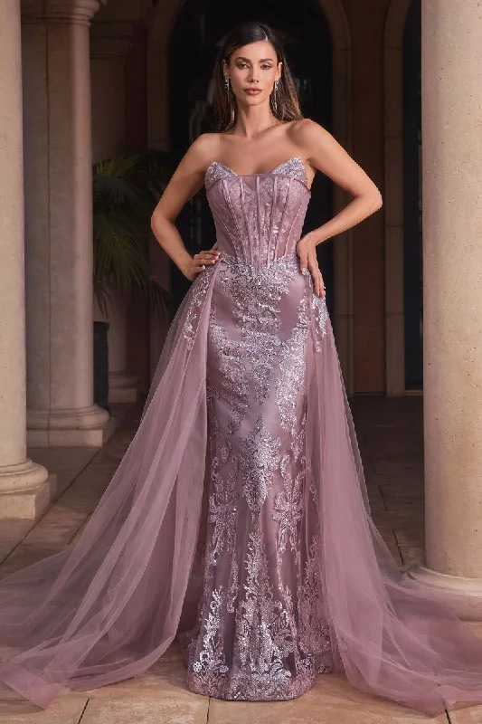 Fashionista’s Dream Dress Cinderella Divine J858 Dusty Mauve 4 Sale