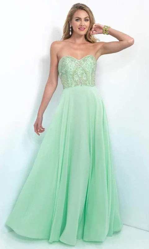 Intrigue 164 - Beaded Ornate A-Line Prom Gown