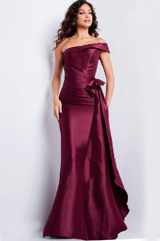 Jovani 25831 Long Formal Ruched Evening Dress