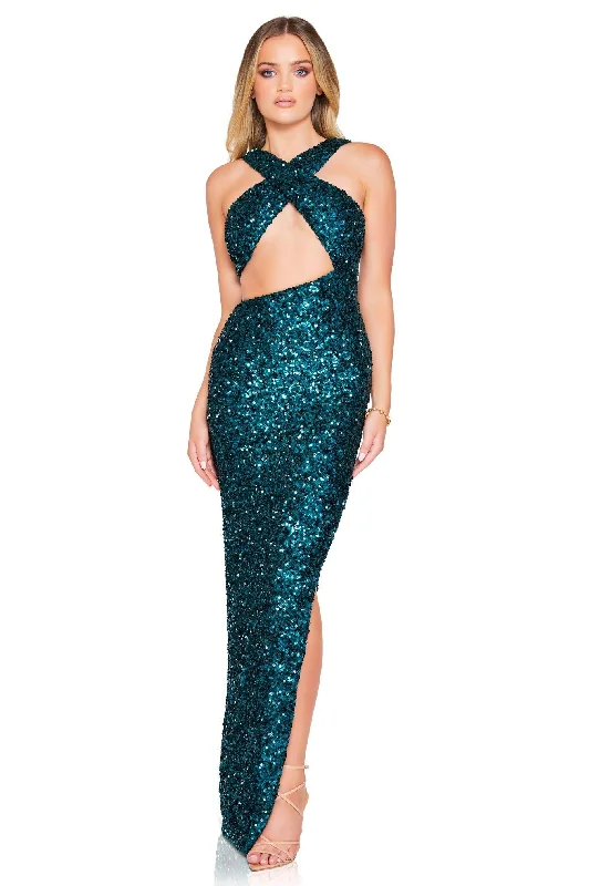 Luma Cut Out Gown