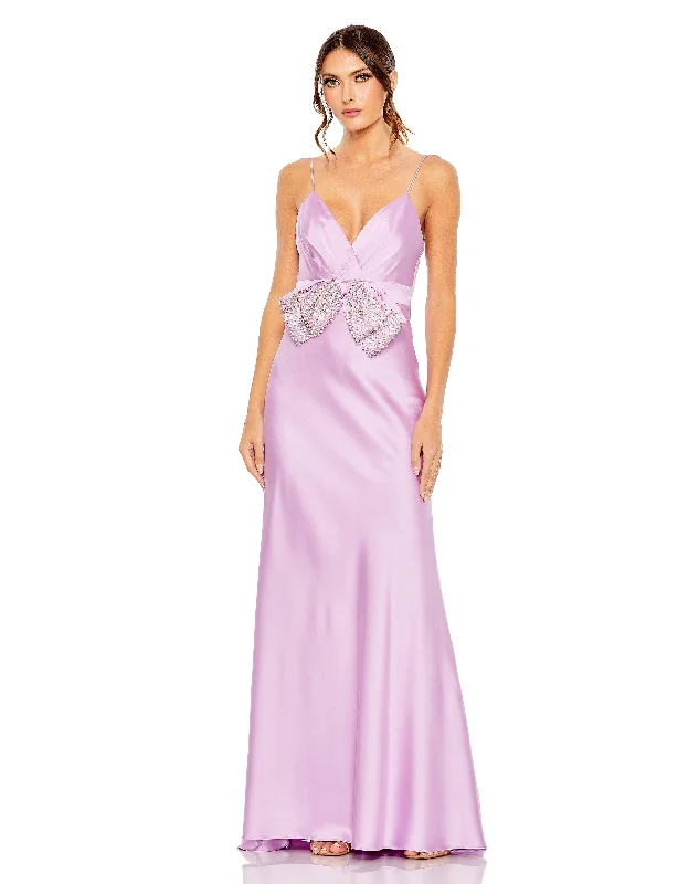 Sweetheart Neckline Dress Mac Duggal 68144 Long Spaghetti Strap Prom Gown