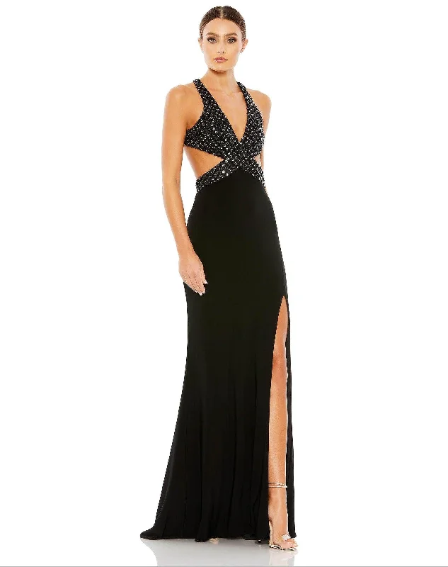 Mac Duggal 68166 Black 4 Sale