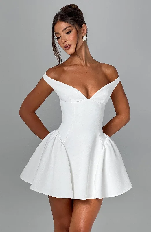 Marla Mini Dress - Ivory