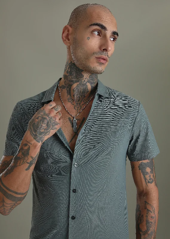 Grey Stitchless Shirt