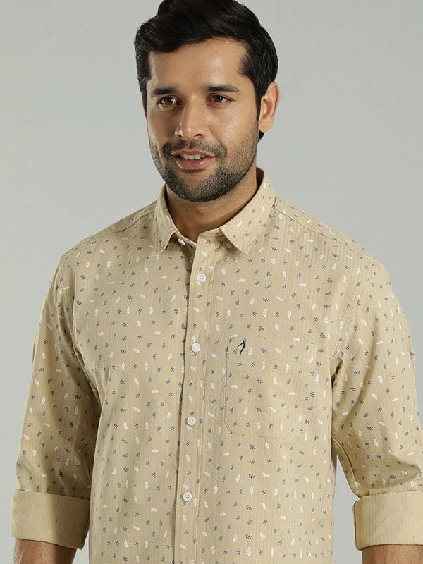 Men Printed Full Sleeve Cotton Shirt