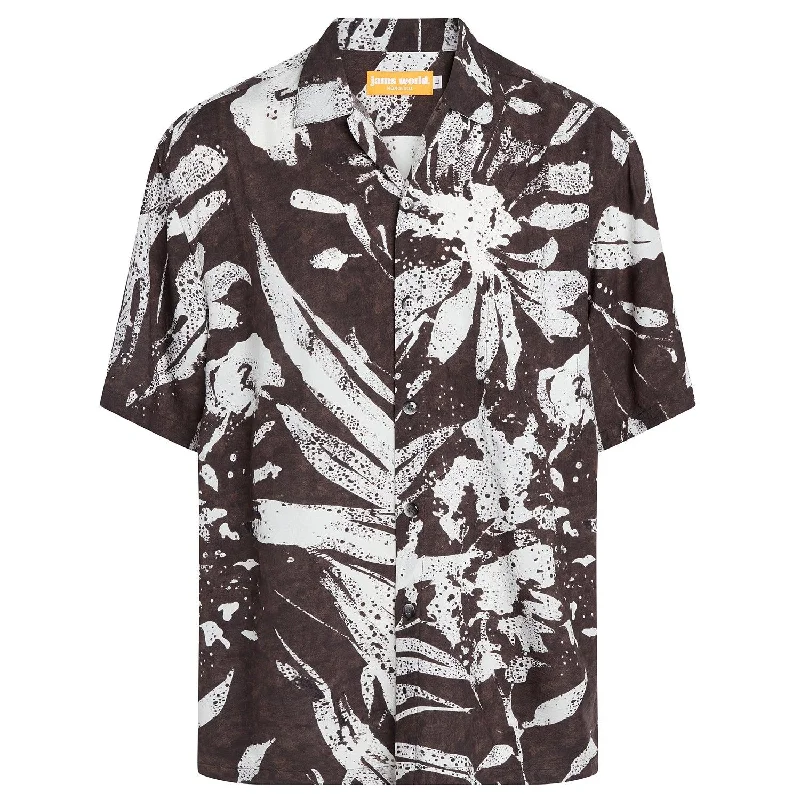 Men's Retro Shirt - Lau Kala Black