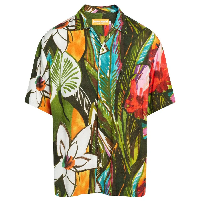 Men's Retro Shirt - Tarragon