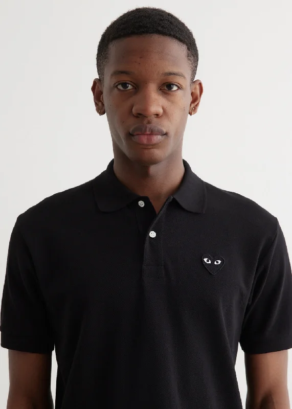 Black Emblem Polo