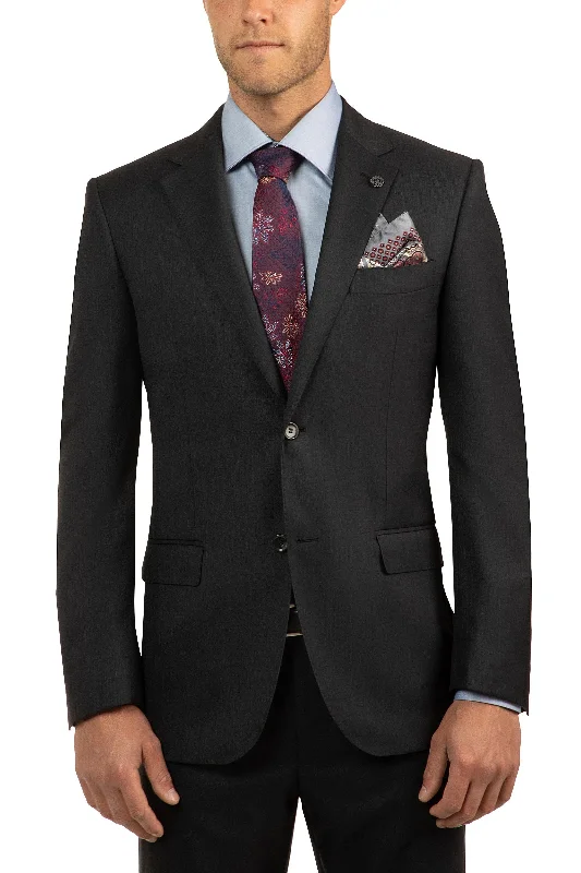 Big Mens CAMBRIDGE CLASSIC FIT MORSE SUIT SET CHARCOAL PURE WOOL FCI417