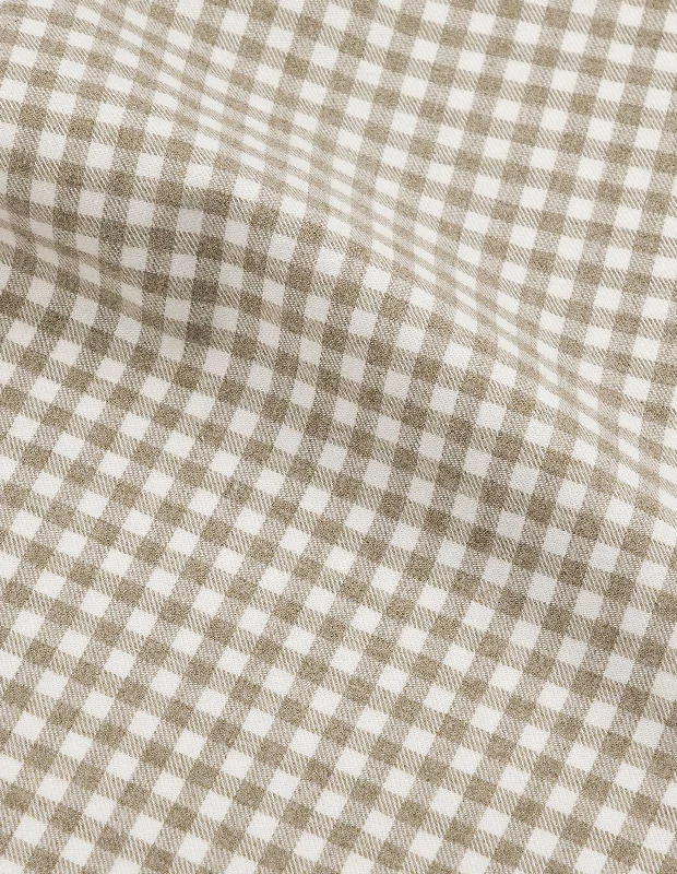 Gingham Flannel - Dusty Sage