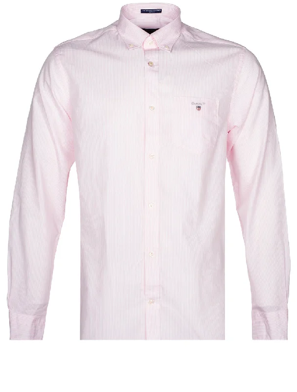 Regular Fit Broadcloth Banker Buttondown California Pink