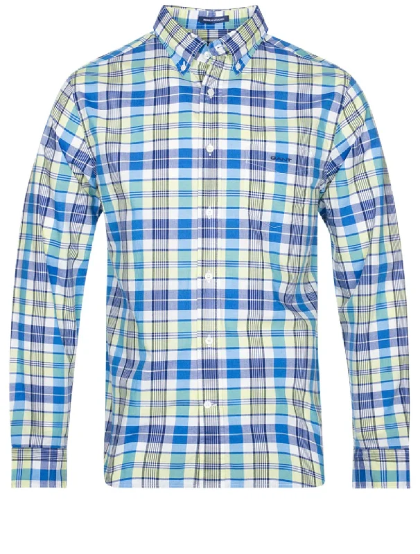 Regular Colourful Check Shirt Day Blue